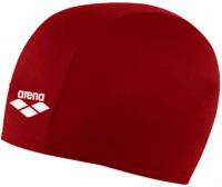 Шапочка для плавания Arena Polyester 9111149, красный, полиэстер