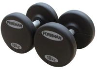 Гантели фиксированные Torres FM\ARD-38KG, обрезиненные, 38 кг