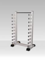 Стойка для бодибаров с горизонтальными секциями AeroFit A066, на 40 шт