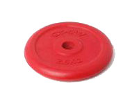 Диск обрезиненный цветной RJ1040, d=26mm, 10 кг