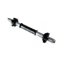 Гриф/гантели, с обрезиненной ручкой, замок-гайка, L=45 см, d=26 мм