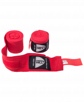 Бинт боксерский BP-6232c, 3,5м, эластик, красный