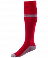 Гетры футбольные JA-003, красный/серый