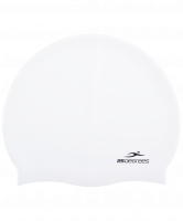 Шапочка для плавания Nuance White, силикон