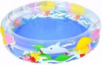 Круглый надувной бассейн BestWay Морская жизнь 51012, 91х20 см