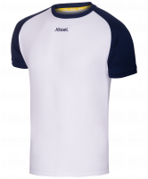 Футболка футбольная JFT-1011-019, белый/темно-синий, детская