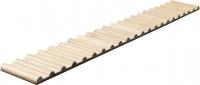 Доска напольная ребристая, длина 1,5 м