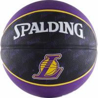 Баскетбольный мяч любительский "Spalding Los Angeles Lakers" 73-944z, размер 5