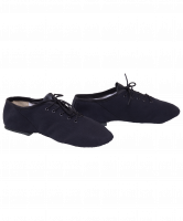 Джазовки детские, текстиль, черный