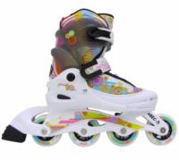 Коньки роликовые раздвижные Body Sculpture PW-117N, размер 30-33