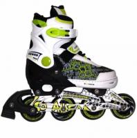 Коньки роликовые раздвижные Body Sculpture PW-106, размер 33-36