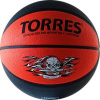 Баскетбольный мяч любительский "Torres Game Over" B00117, размер 7