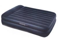 Надувная двуспальная кровать BestWay 203*163*48см (черная) встр. насос