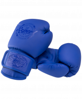 Перчатки боксерские BGS-V010, синий, 10 oz