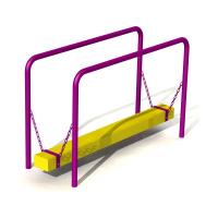 Бревно подвесное уличное (ножки под бетонирование) 3 м