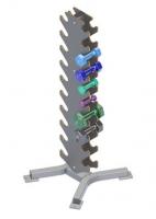 Подставка под гантели для аэробики Foreman FR-861, на 10 пар