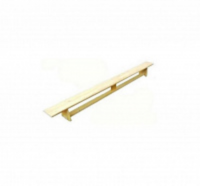 Скамейка гимнастическая клееное дерево (р-р 1200х230х270), деревянные ножки