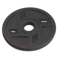 Полиуретановый диск Alex P-TPU-5K, черный, 5 кг