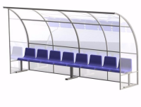 Скамейка для запасных игроков, на 10 мест