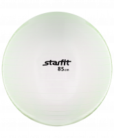 Мяч гимнастический GB-105 85 см, прозрачный, зеленый