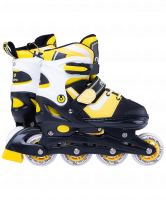 Ролики раздвижные Joker Yellow, пластиковая рама