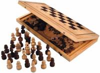 Игра 3 в 1, шахматы/шашки/нарды