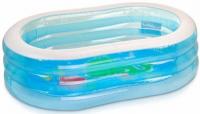 Овальный бассейн Intex Веселый дельфинчик 57482, 163х107х46 см
