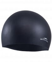 Шапочка для плавания Winner Black, силикон