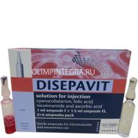 Дисепавит (DISEPAVIT) епаргрессиовит раствор 6 шт, Италия