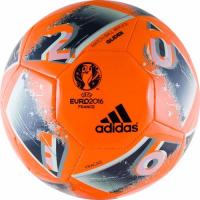 Футбольный мяч любительский "Adidas EURO 2016 Glider" AO4844, размер 5