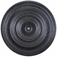 Диск здоровья 28 см, металл, окрашенный (черный)