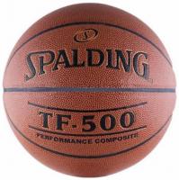 Баскетбольный мяч тренировочный "Spalding TF-500 Performance" 74-530z, размер 6