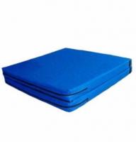 Мат гимнастический ПМ2510/2, 25 плотность (размер 1х2х0.10), винилискожа, на молнии, складной в 2 раза