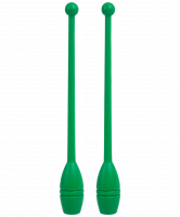 Булавы для художественной гимнастики AC-01, 35 см, зеленый
