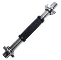 Гриф гантельный DFC ГГХО-41, хромированный, L=410 мм, d=30 мм