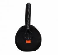 Гиря кожаная 8 кг, оранжевая