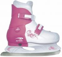 Коньки раздвижные Action PW-219-1, размер 37-40