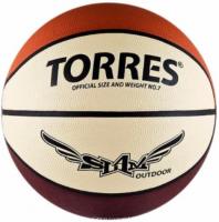 Баскетбольный мяч любительский "Torres Slam" B00065, размер 5