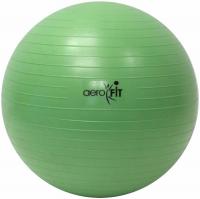 Мяч гимнастический AeroFit FT-ABGB-55, резина, диаметр 55 см, зеленый