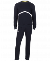 Тренировочный костюм JCS-4201-061, хлопок, черный/белый