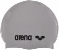 Шапочка для плавания Arena Classic SilIcone Jr 9167051, серебристый, силикон