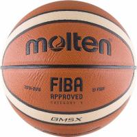 Баскетбольный мяч матчевый "Molten BGM5X", размер 5
