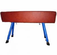 Конь гимнастический, с креплением к полу