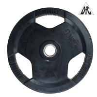 Диск обрезиненный DFC, чёрный, 51 мм, 5кг