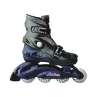 Коньки роликовые раздвижные Action PW-129B-1, размер 34-37