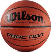 Баскетбольный мяч профессиональный "Wilson Reaction" B1237X, размер 7