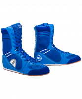 Обувь для бокса PS005 высокая, синяя