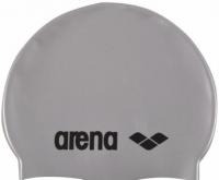 Шапочка для плавания Arena Classic SilIcone 9166251, серебристый, силикон