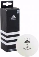 Мяч для настольного тенниса Adidas Competition3*** AGF-10704/AGF-12716, 3 штуки