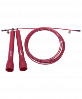 Скакалка RP-202 ПВХ скоростная, бордовая, 3 м